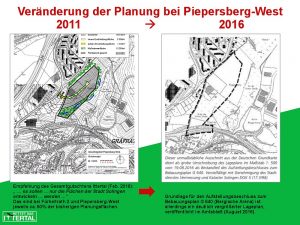 Veränderung Planung Piepersberg-West