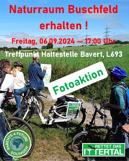 Plakat für Fotoaktion Bavert am Fr. 6. Sept. 2024