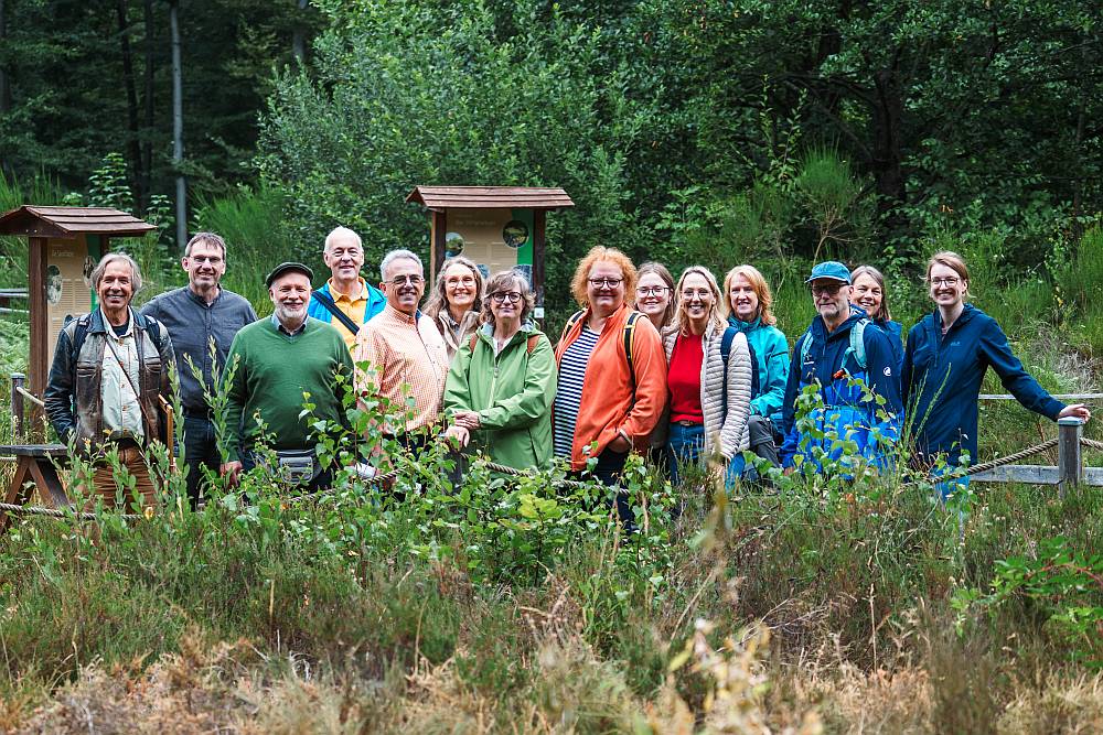 Gruppenbild der grünen Delegation (Foto: Simon van de Loo)